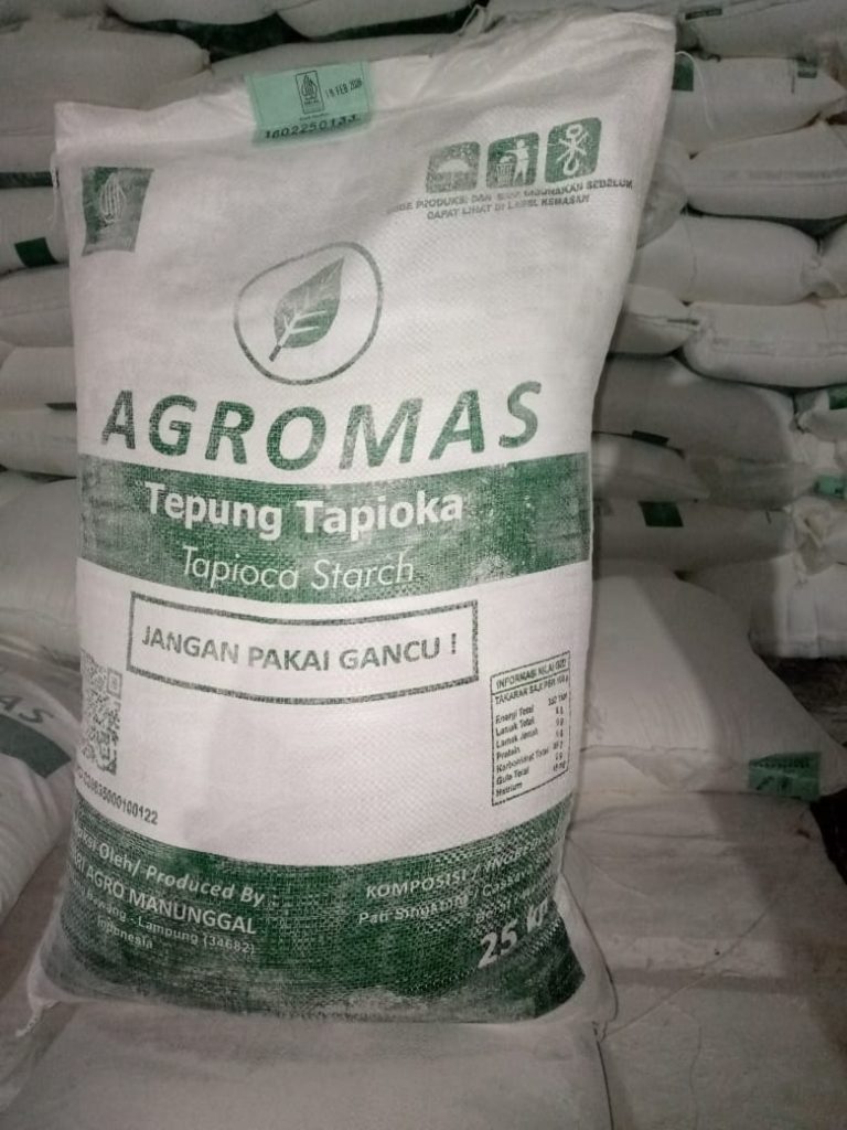 AGROMAS tapioca starch bag, 25 kg