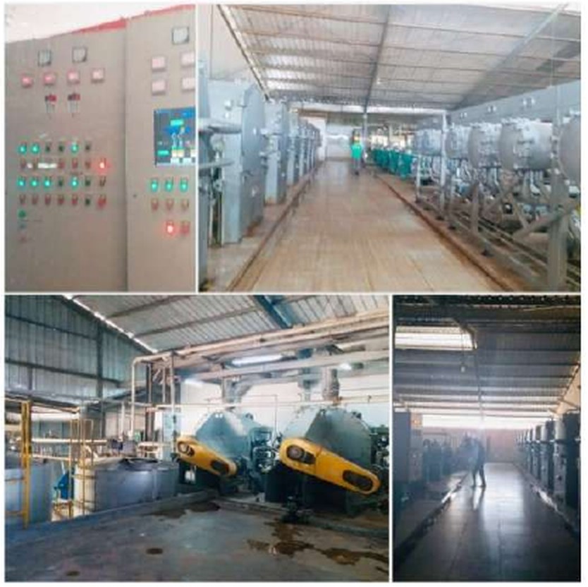 Tapioca starch production equipment and control panels